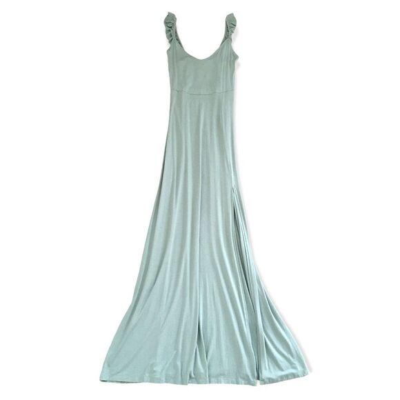 Forever 21 Dresses & Skirts - 🔃Green Ruffle Maxi Dress